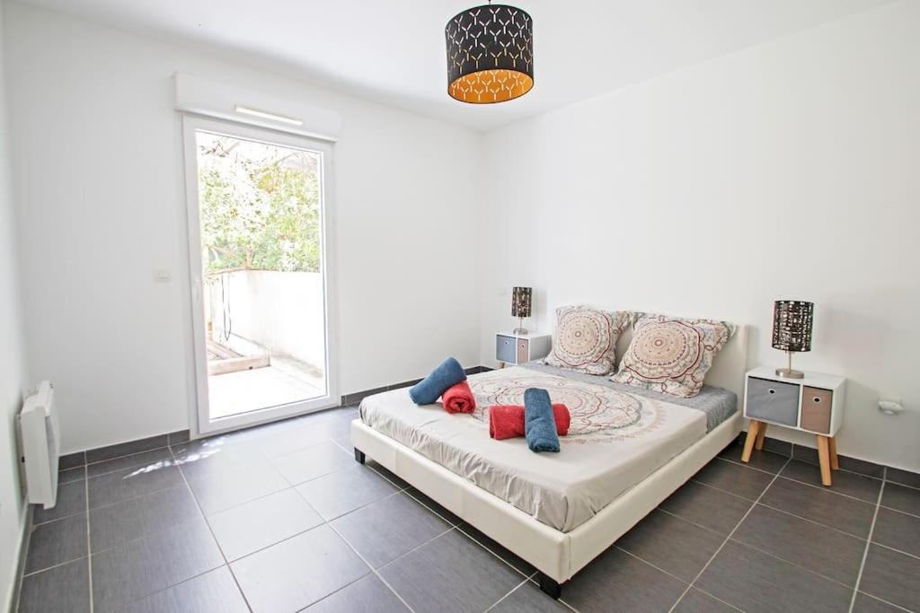 Le P'tit Rimbaud, 6 Pers, parking privé, jardin,wifi Apartment Montpellier Bagian luar foto
