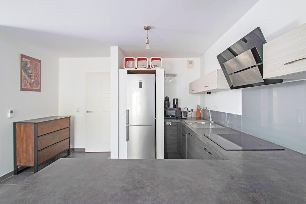 Le P'tit Rimbaud, 6 Pers, parking privé, jardin,wifi Apartment Montpellier Bagian luar foto